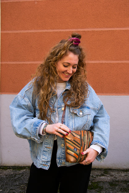 Sac Festival Crazy Stripes Noir