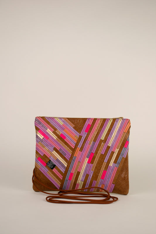 Festival Bag Crazy Stripes / Black