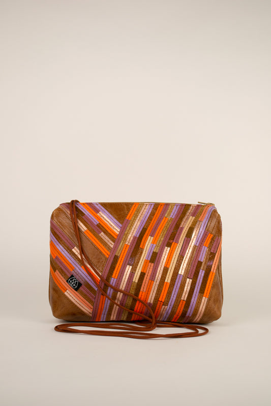 Festival Bag Crazy Stripes / Black