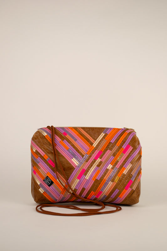 Festival Bag Crazy Stripes / Black