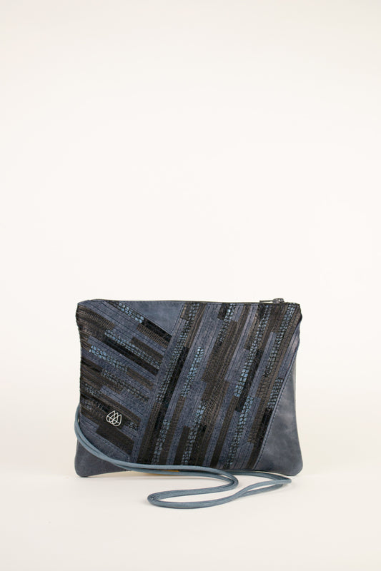 Festival Bag Crazy Stripes / Black