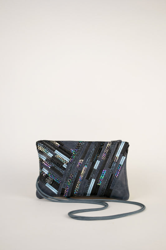 Festival Bag Crazy Stripes / Black