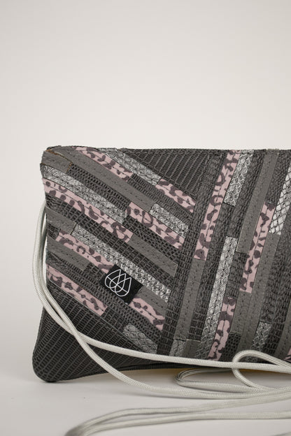 Festival Bag Crazy Stripes / Black