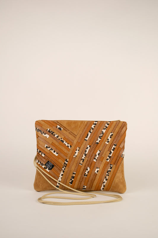 Festival Bag Crazy Stripes / Black