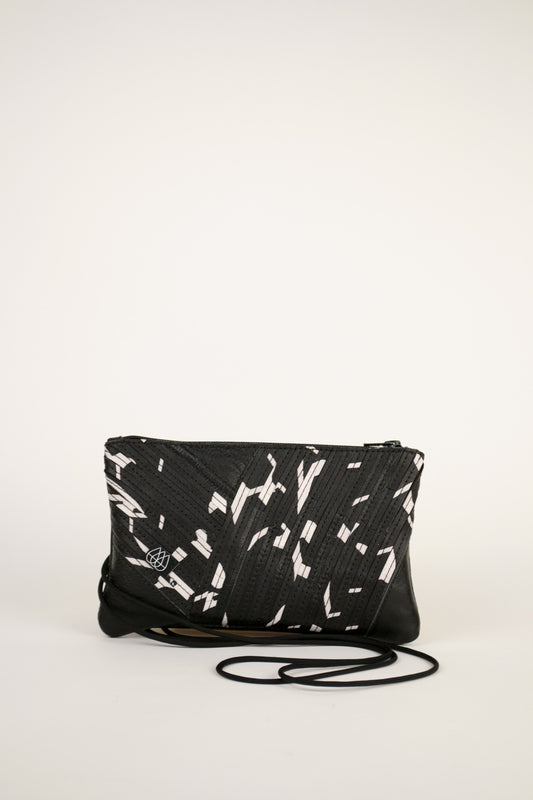 Festival Bag Crazy Stripes / Black