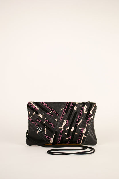 Festival Bag Crazy Stripes / Black