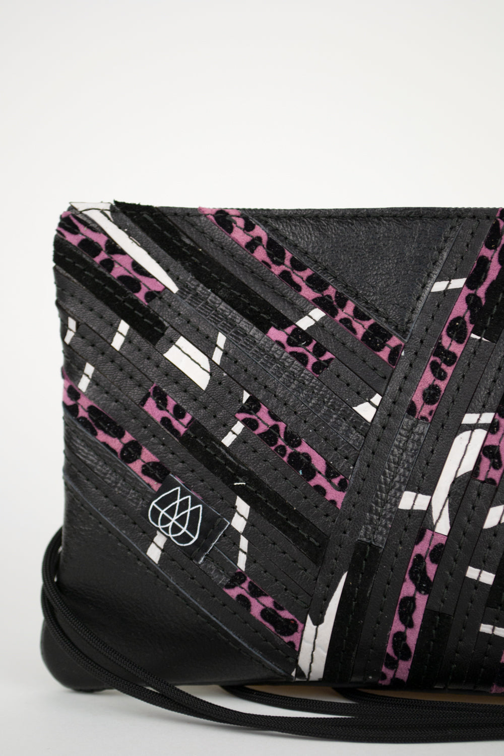 Festival Bag Crazy Stripes / Black