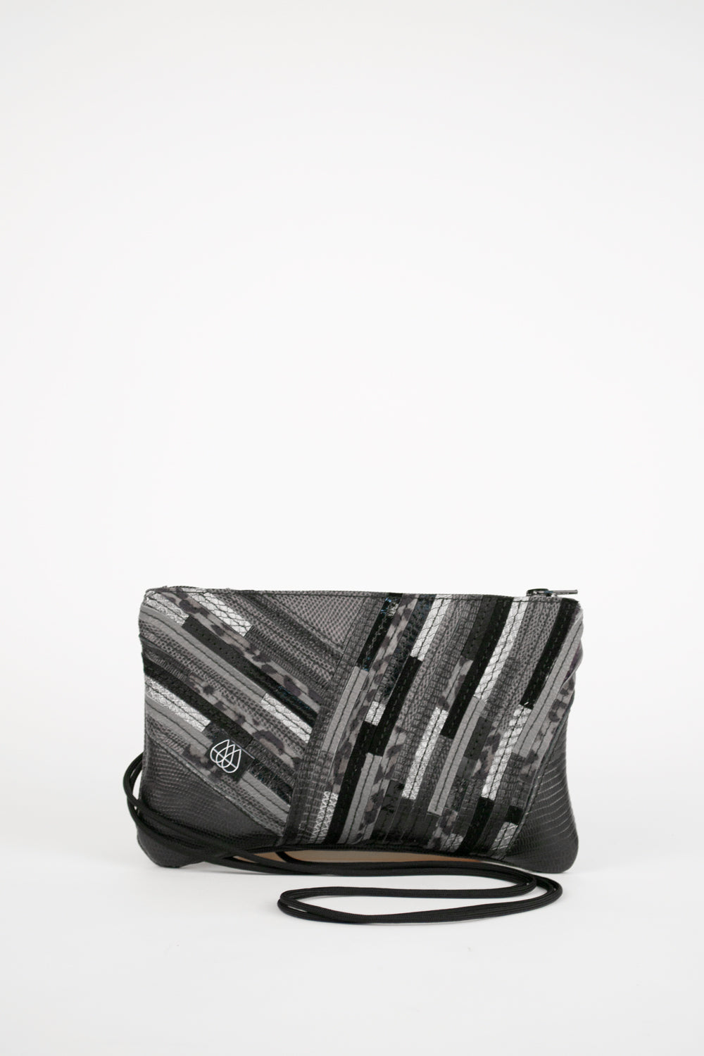 Festival Bag Crazy Stripes / Black