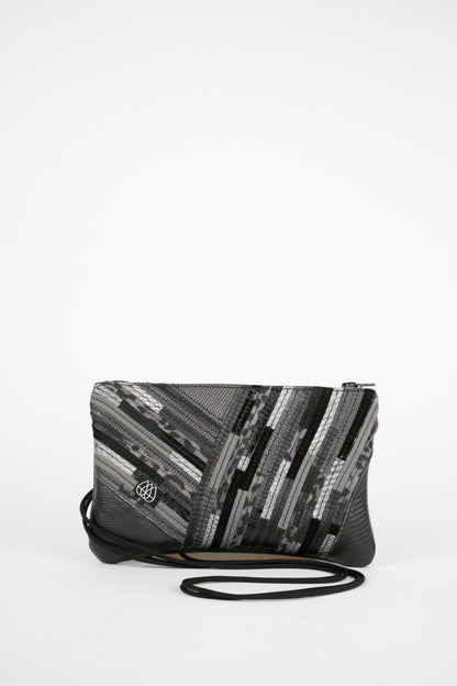 Festival Bag Crazy Stripes / Black