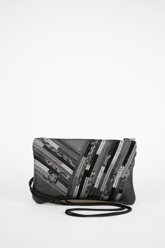 Festival Bag Crazy Stripes / Black