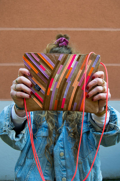 Sac Festival Crazy Stripes Noir