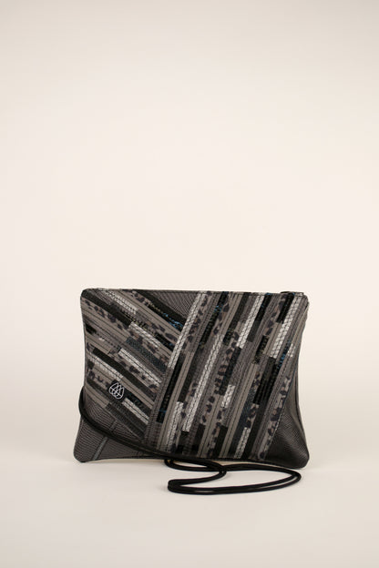 Festival Bag Crazy Stripes / Black