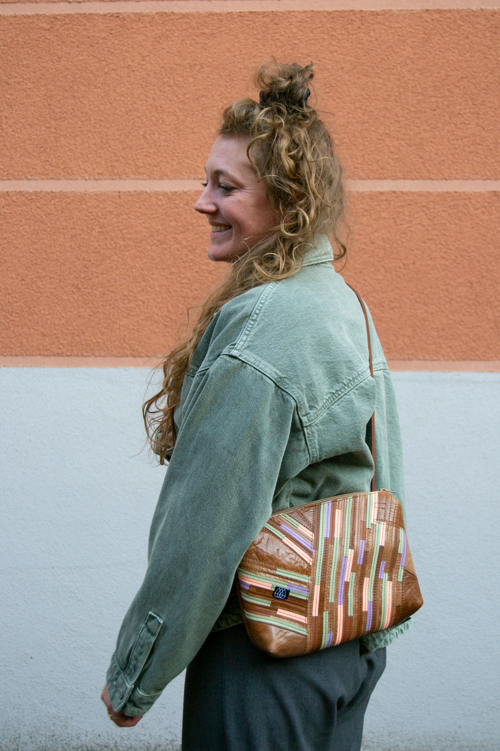 Festivaltasche Crazy Stripes / Fresh / Large