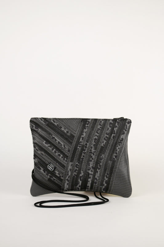 Festival Bag Crazy Stripes / Black