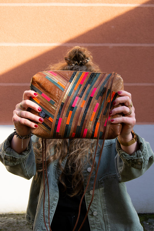 Sac Festival Crazy Stripes Noir