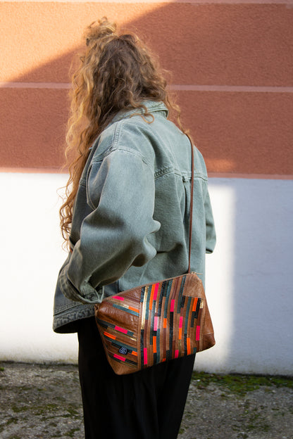 Festival Bag Crazy Stripes / Black