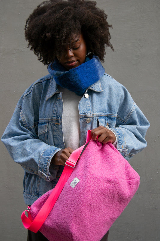 Crossbody Bag Teddy / Pink
