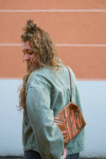 Festivaltasche Crazy Stripes / Grapefruit Leo / Large