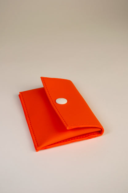 Mini Wallet Neon Orange