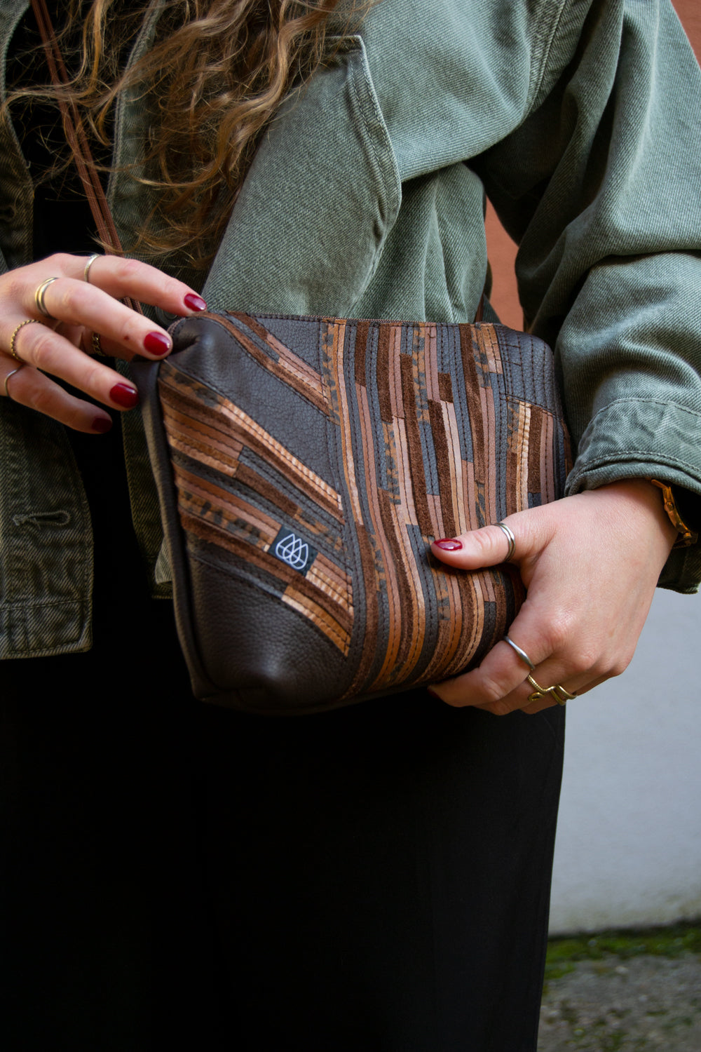 Sac Festival Crazy Stripes Noir