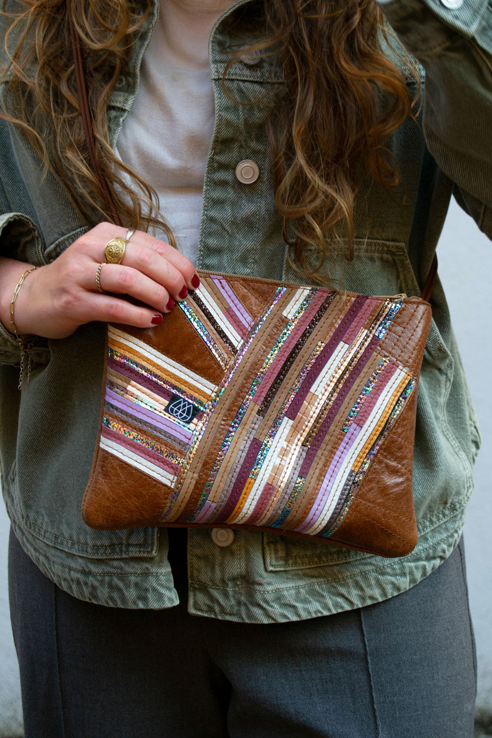 Sac Festival Crazy Stripes Noir