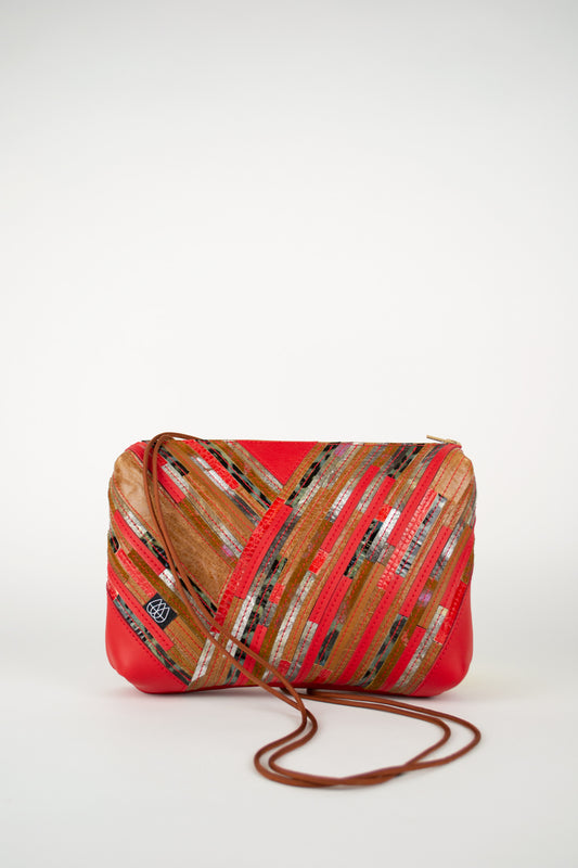 Festival Bag Crazy Stripes / Black
