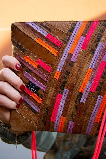 Festival Bag Crazy Stripes / Black