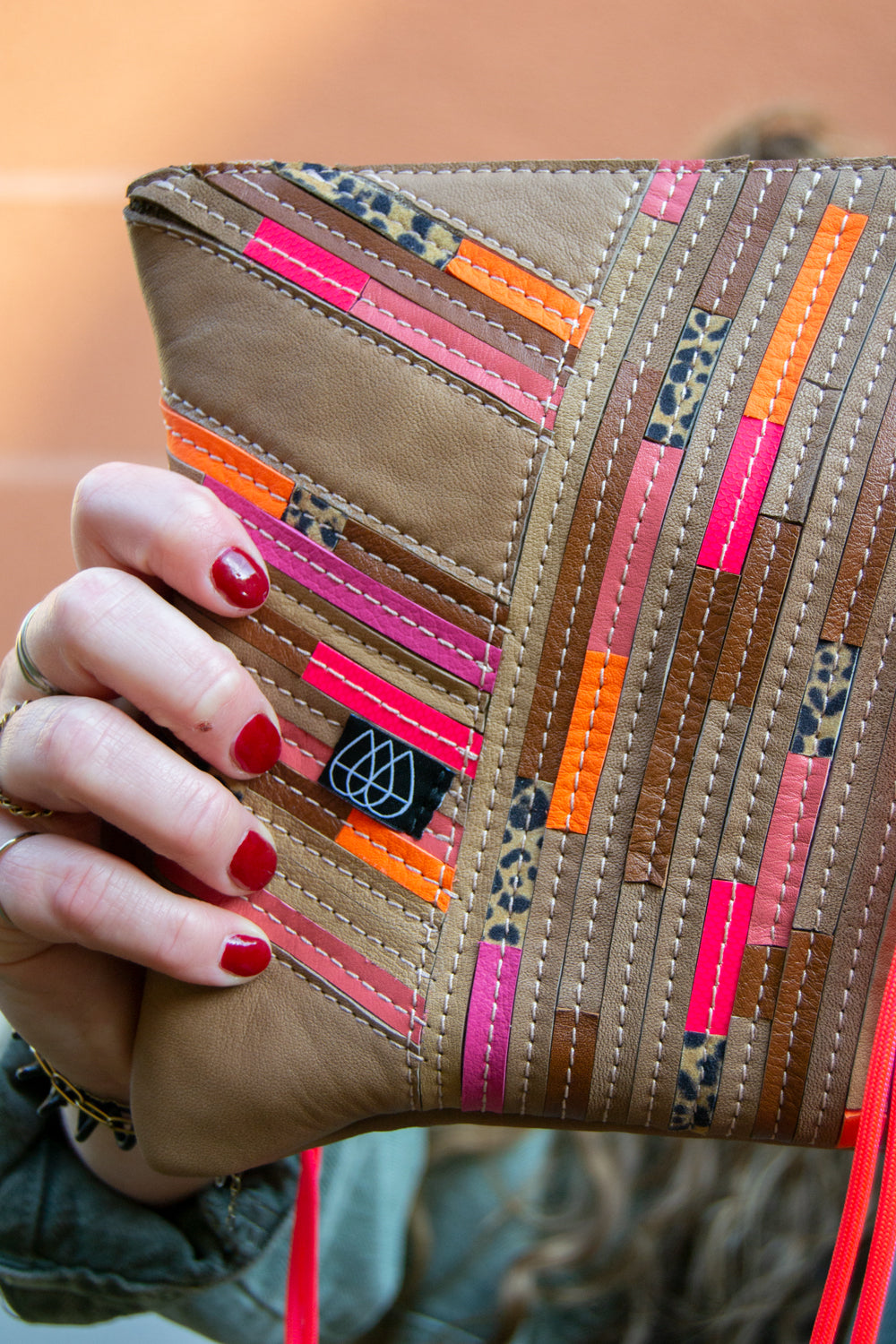Sac Festival Crazy Stripes Noir