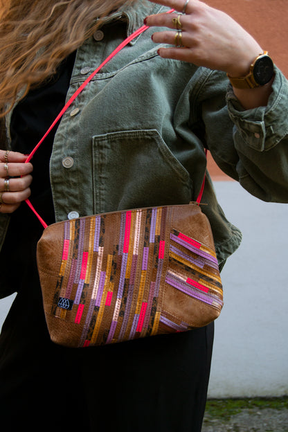 Sac Festival Crazy Stripes Noir