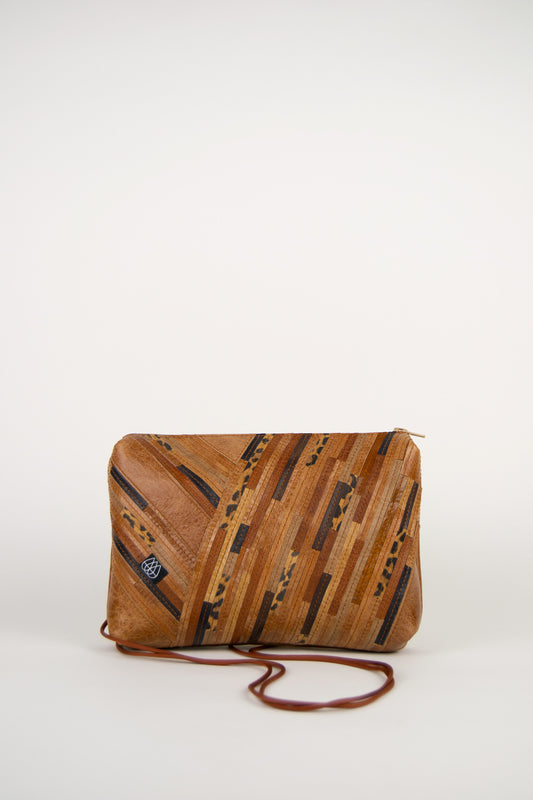 Festival Bag Crazy Stripes / Black