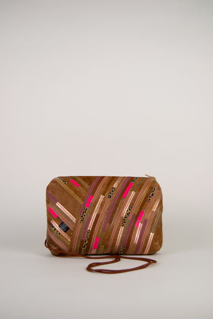 Festival Bag Crazy Stripes / Black