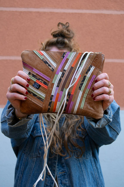 Festivaltasche Crazy Stripes / Cool / Medium