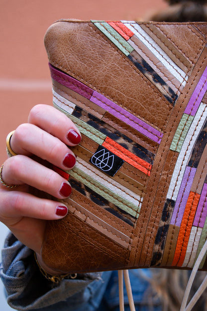 Festivaltasche Crazy Stripes / Cool / Medium