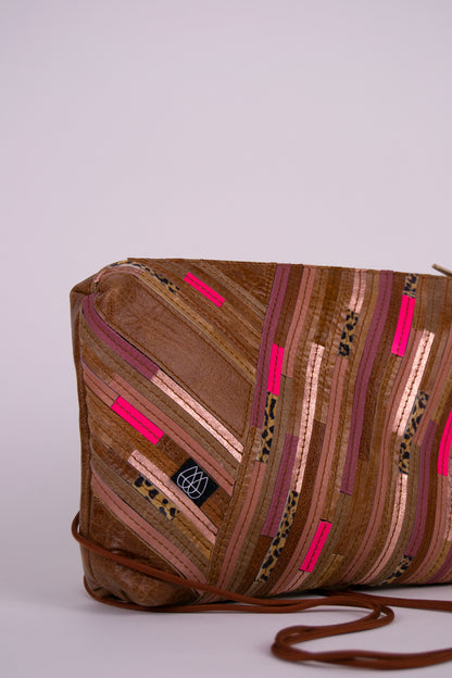 Festival Bag Crazy Stripes / Black