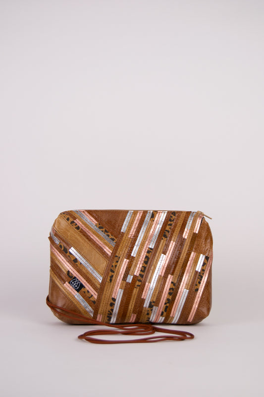 Festival Bag Crazy Stripes / Black