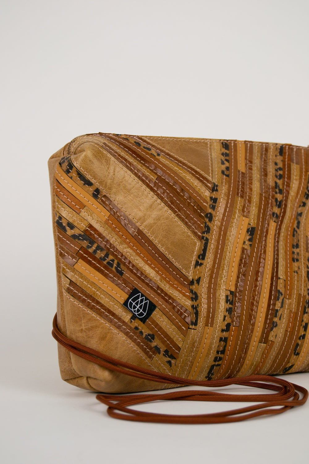 Festival Bag Crazy Stripes / Black