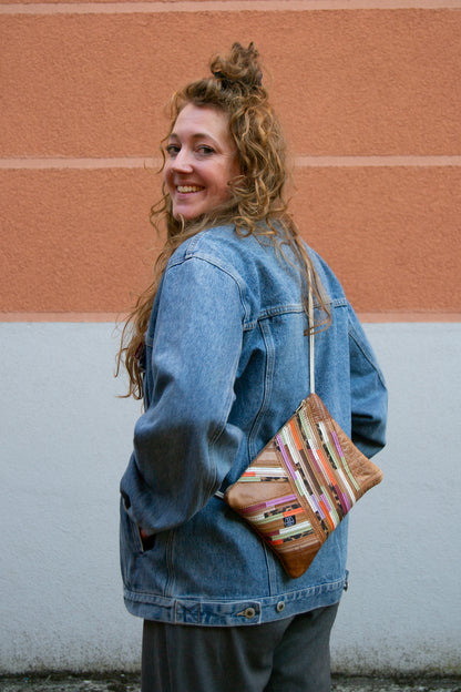 Festivaltasche Crazy Stripes / Cool / Medium