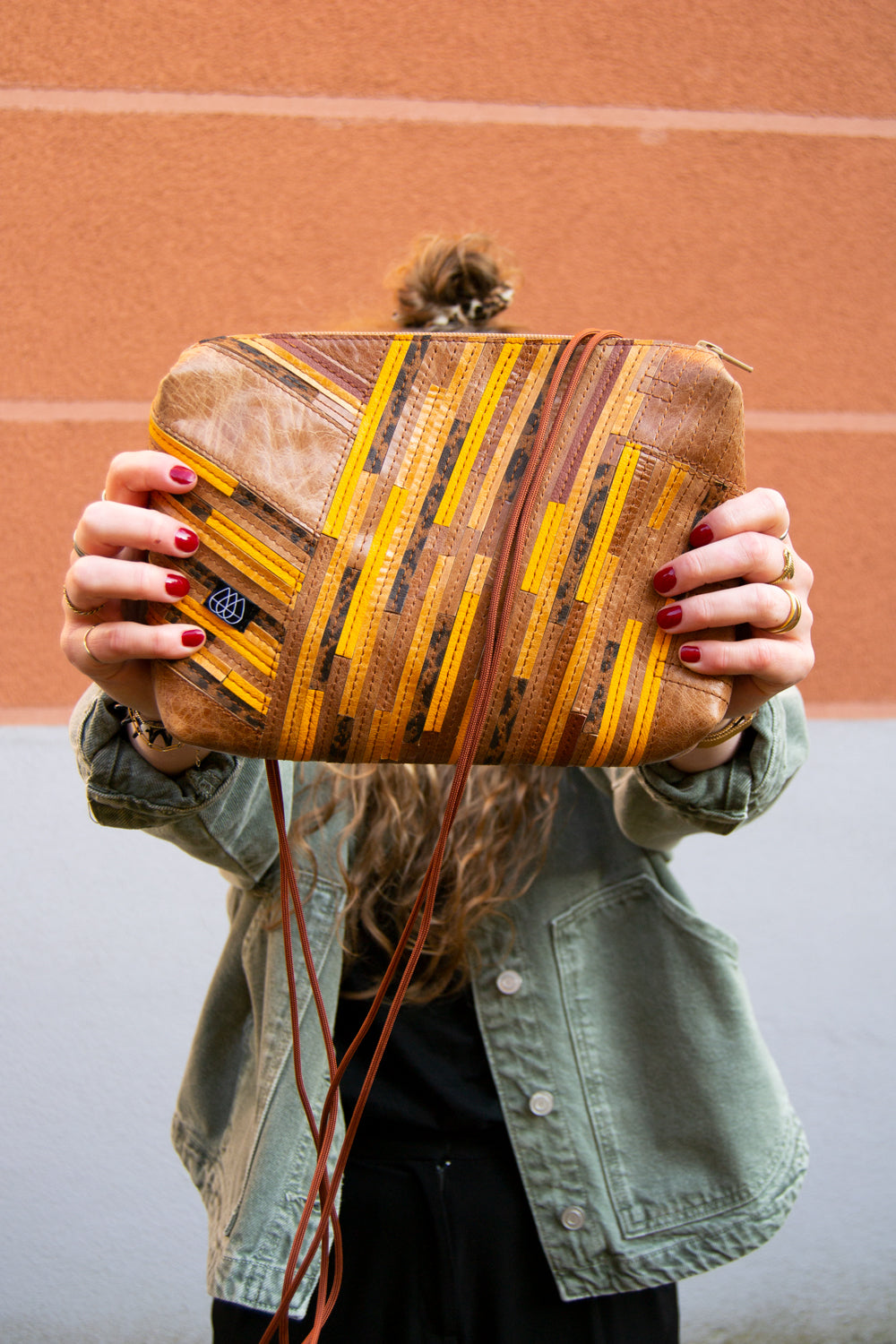 Sac Festival Crazy Stripes Noir