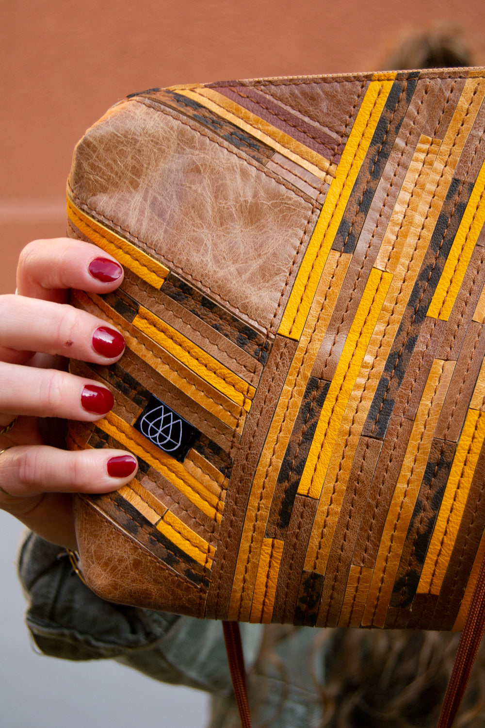 Sac Festival Crazy Stripes Noir