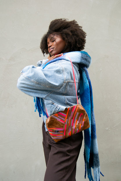 Sac Festival Crazy Stripes Noir