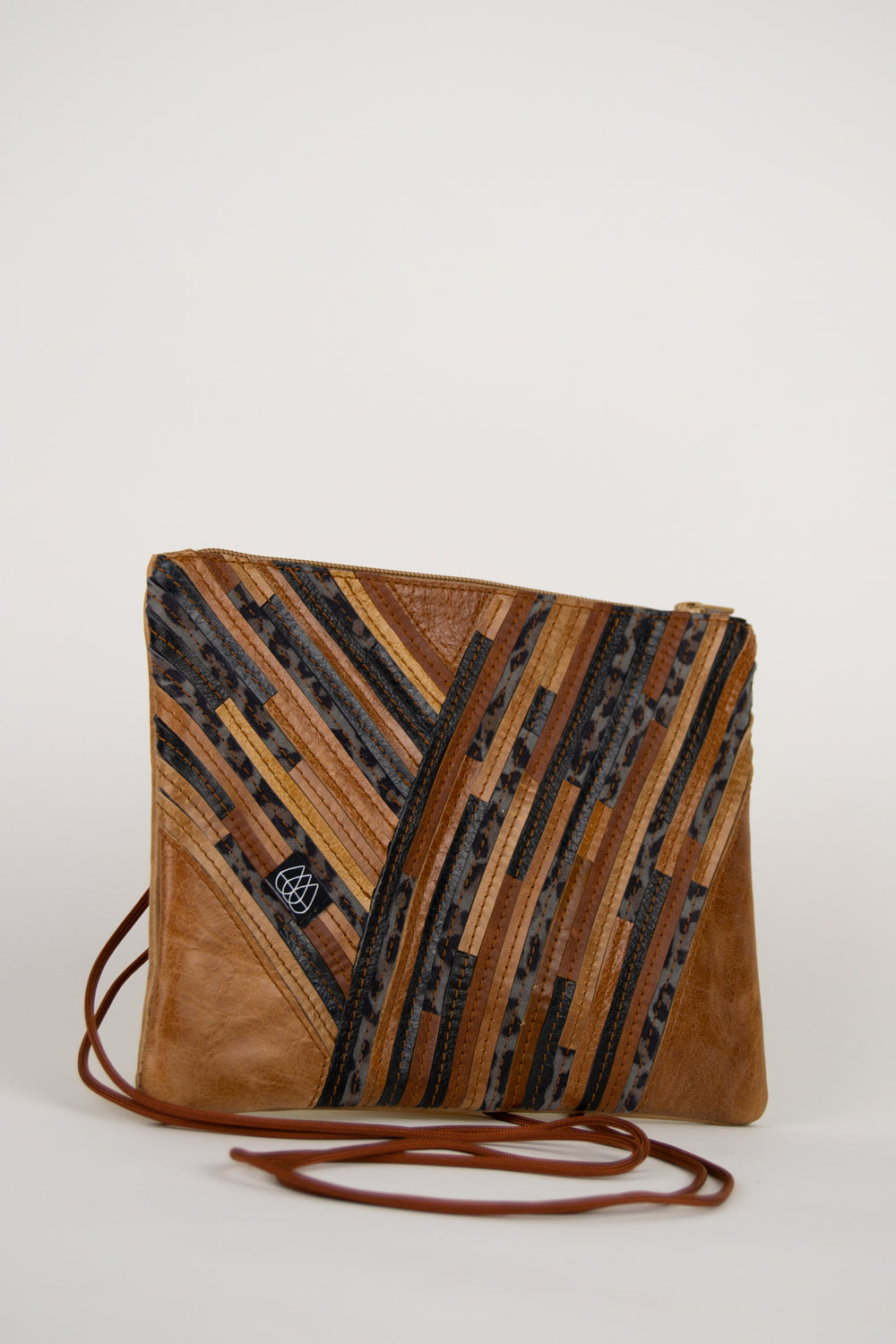 Festival Bag Crazy Stripes / Black