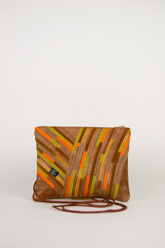 Festivaltasche Crazy Stripes / Citrus / Medium