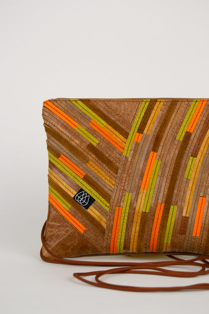 Festivaltasche Crazy Stripes / Citrus / Medium