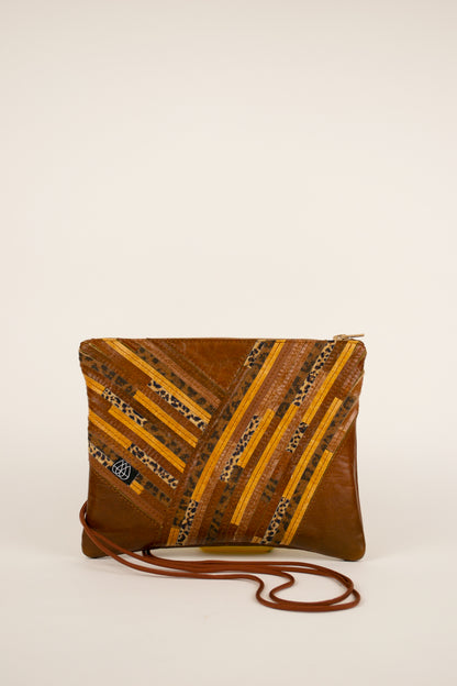 Festivaltasche Crazy Stripes / Dark Leo / Medium