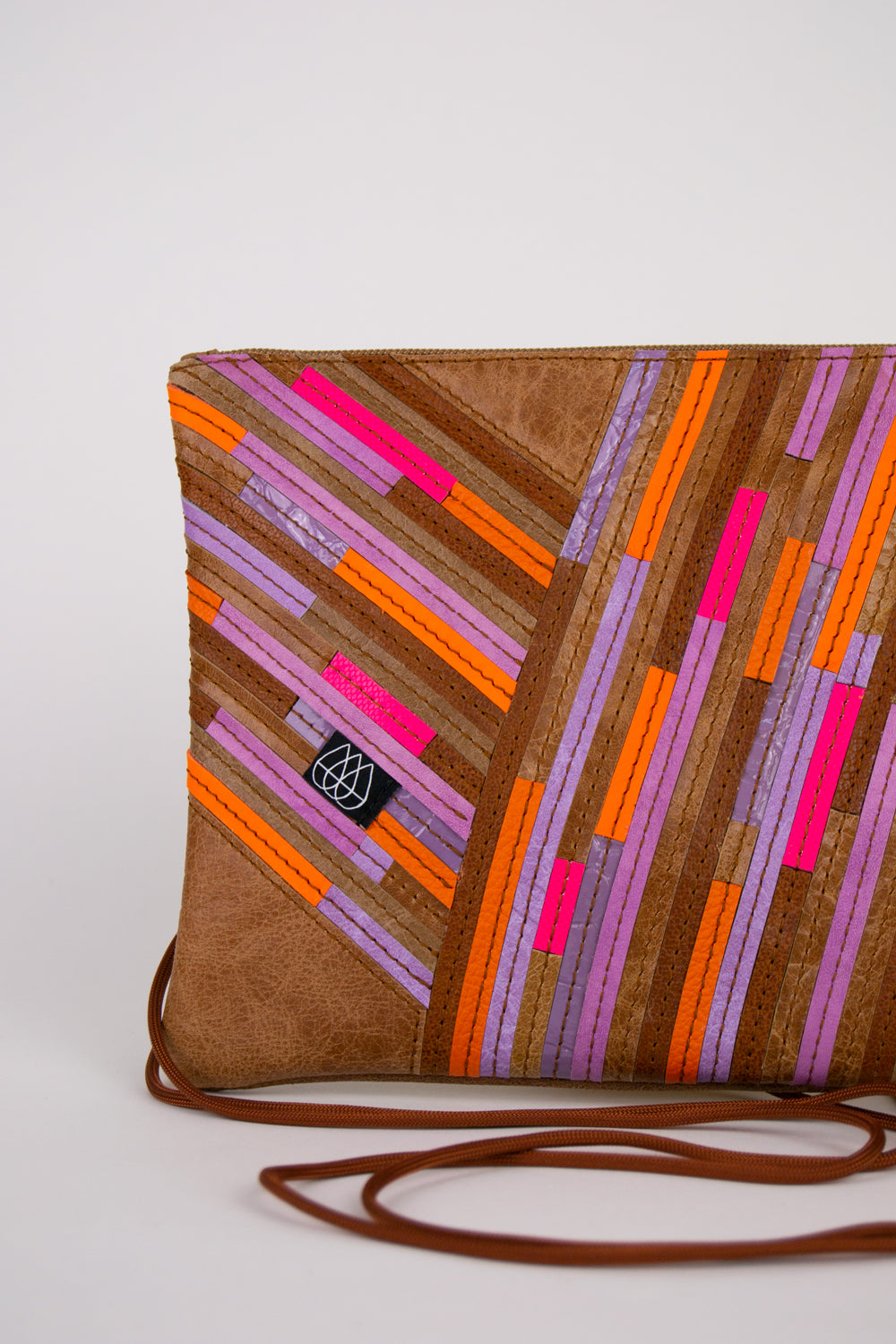 Festival Bag Crazy Stripes / Black