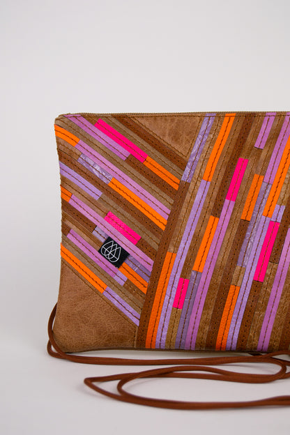 Festival Bag Crazy Stripes / Black