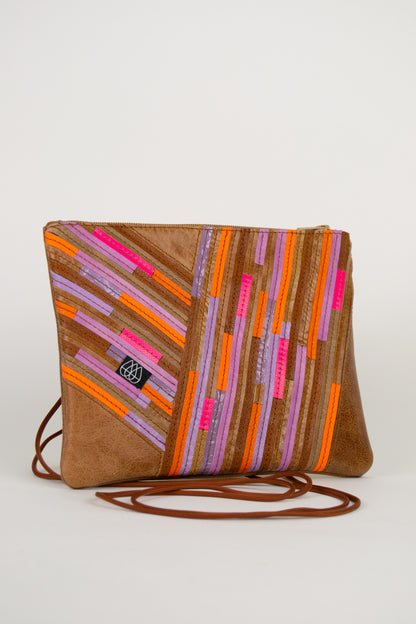 Festival Bag Crazy Stripes / Black