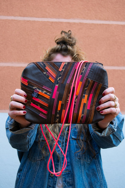 Sac Festival Crazy Stripes Noir