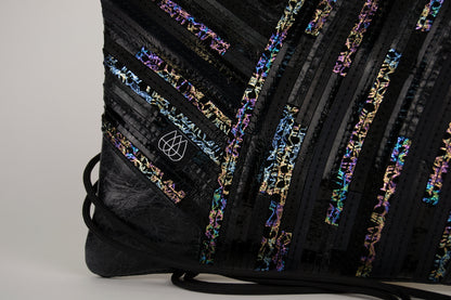 Sac Festival Crazy Stripes Noir