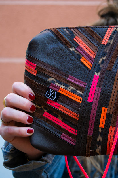 Sac Festival Crazy Stripes Noir
